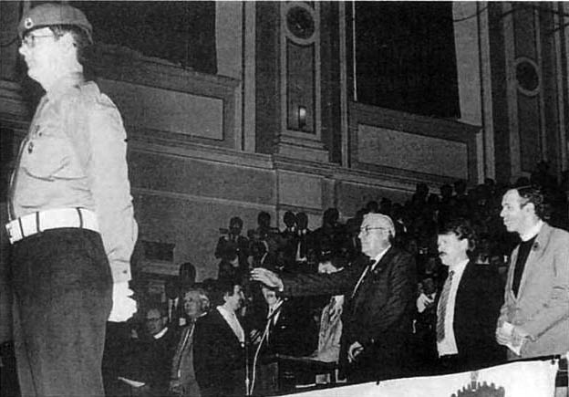 The birth of Ulster Resistance, Ulster Hall 1986